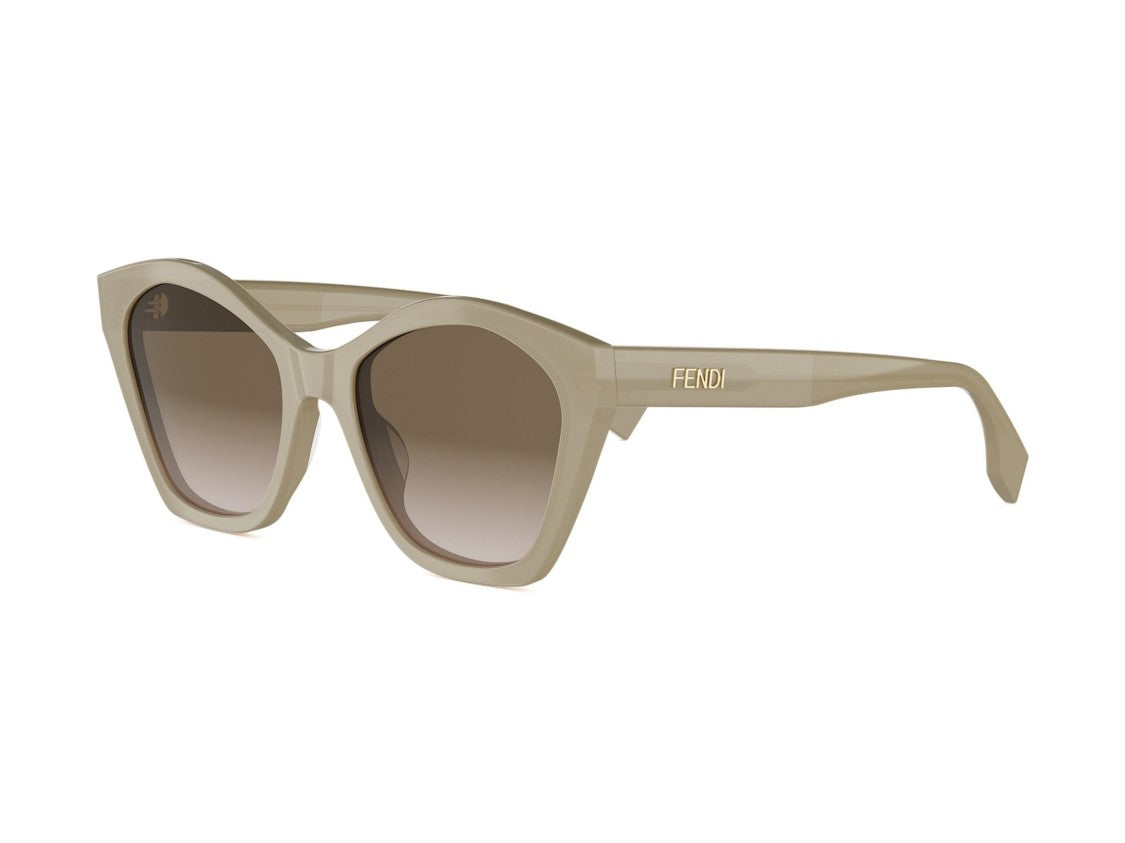 Fendi Fe40175i Bold Geometric Oversized Sunglasses