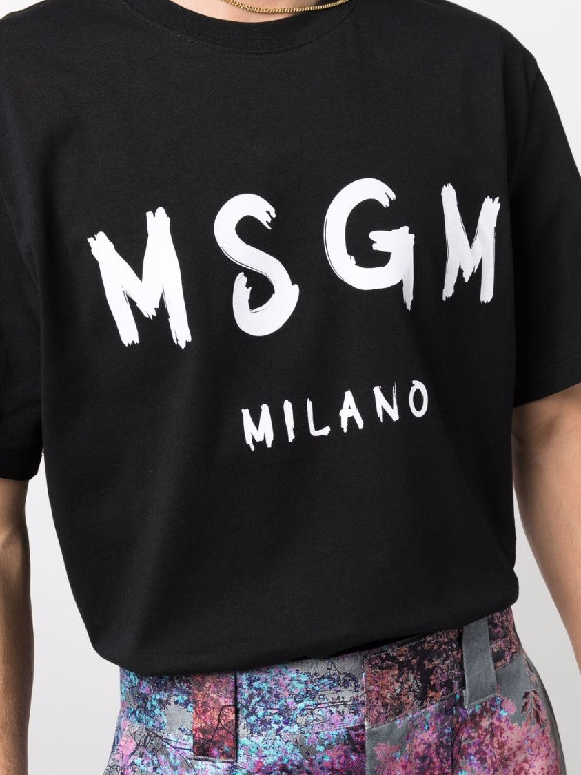 Msgm Graphic Print T-Shirt