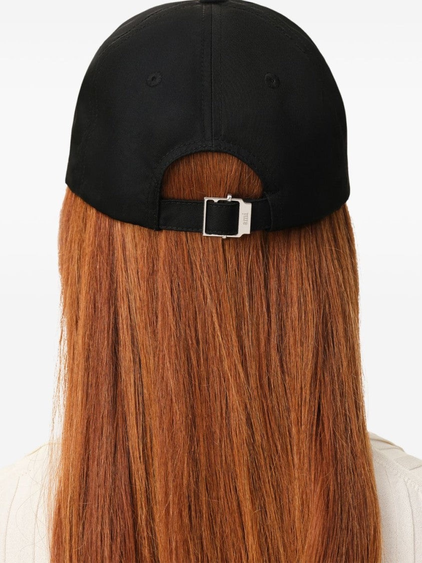 Ami Paris Black Baseball Cap