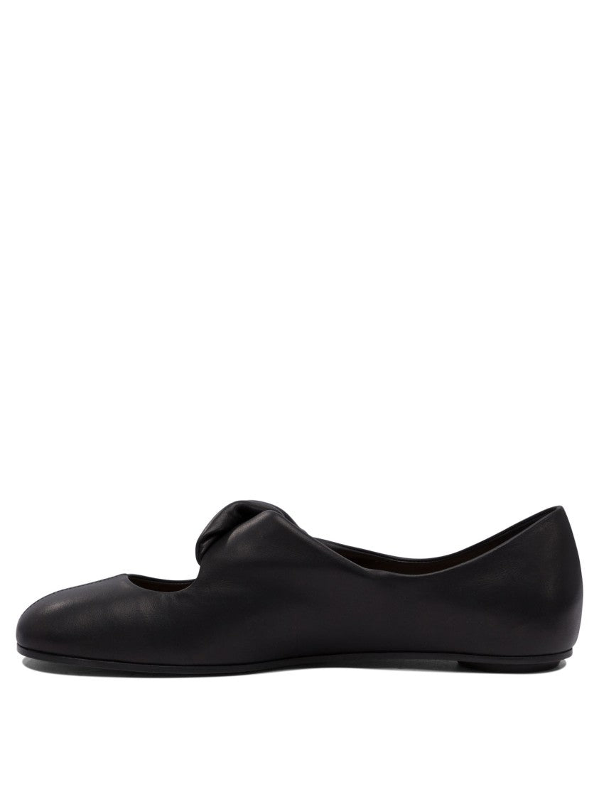 Alexander Mcqueen Twisted Detail Ballet Flats