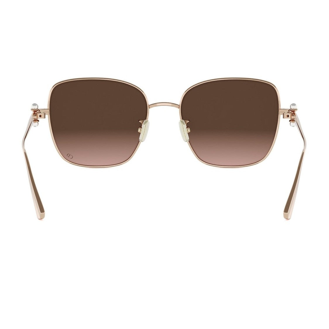 Dior Rose Gold Diortribales S1u Metal Square Sunglasses