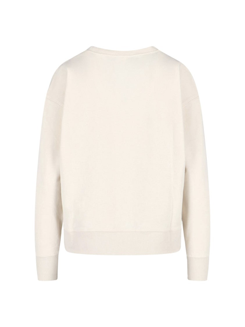 Polo Ralph Lauren Crewneck Sweatshirt With Contrasting Embroidered Logo