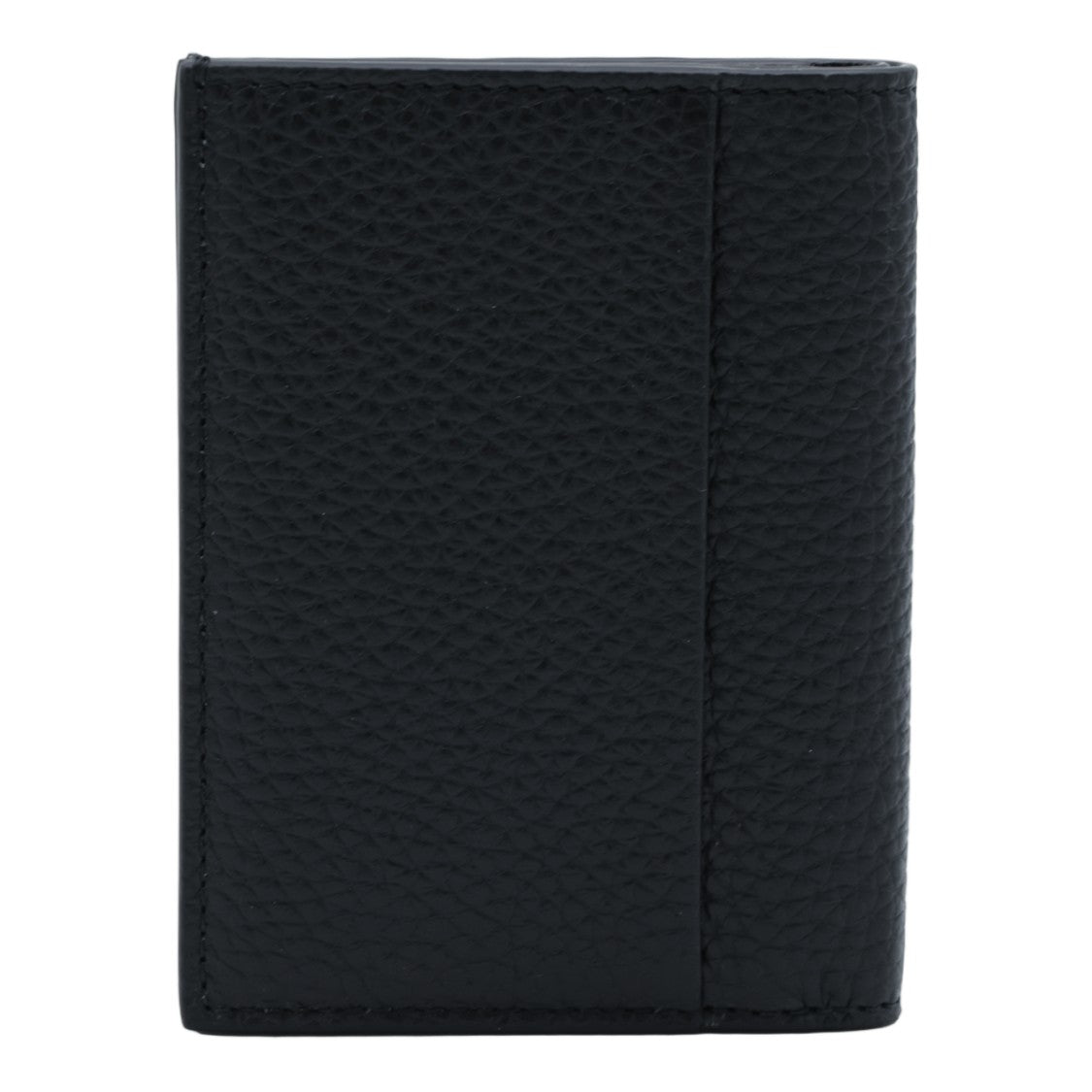 Montblanc Pebbled Leather Wallet With Fold-Over Design