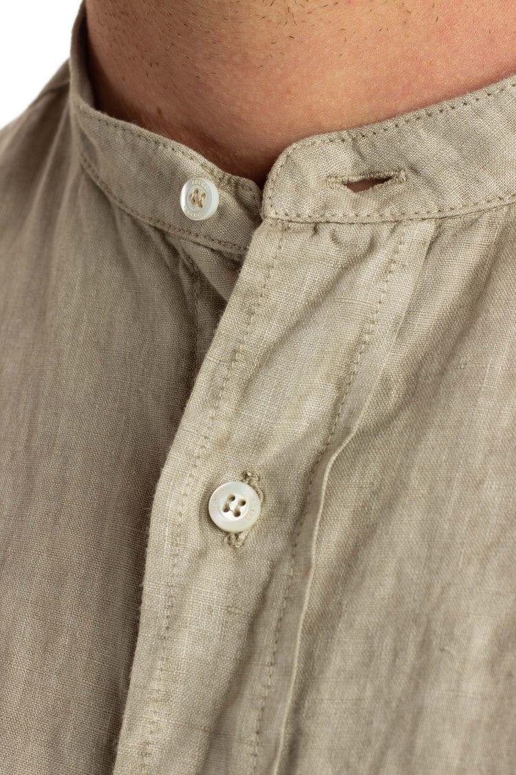Aspesi Korean Collar Linen Shirt