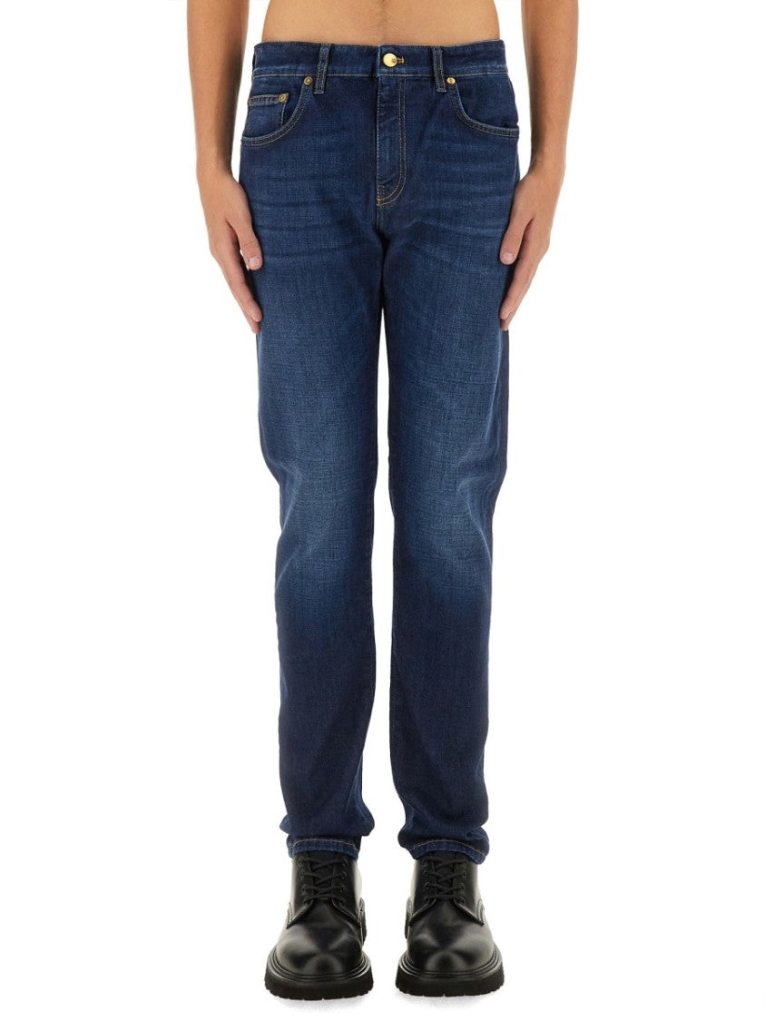 Pt Torino Straight Leg Denim Jeans