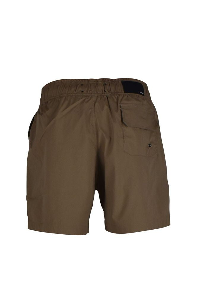 Amiri Beige Polyester And Elastane Swim Shorts