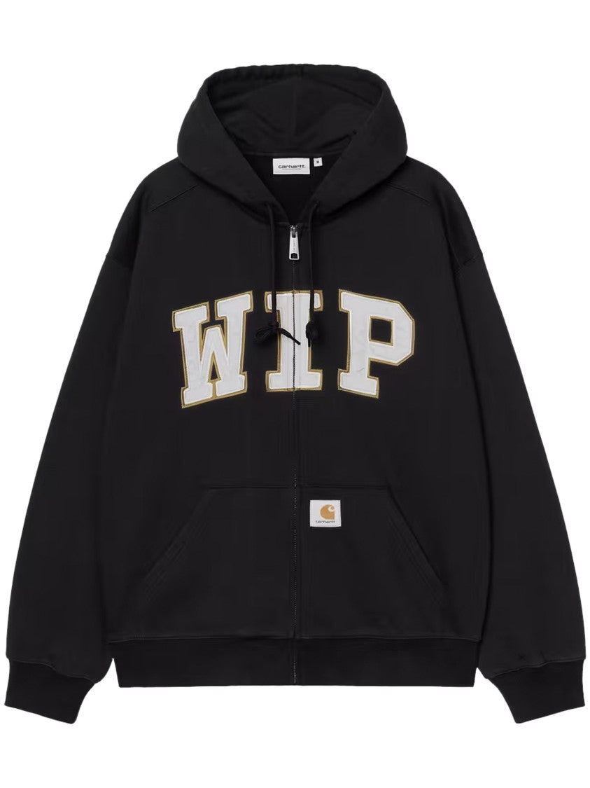 Carhartt Wip Hooded Wip Black Sweatshirt