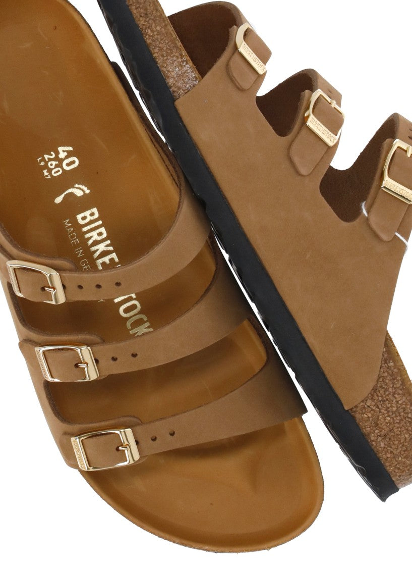 Birkenstock Brown Florida Fresh Leather Sandals