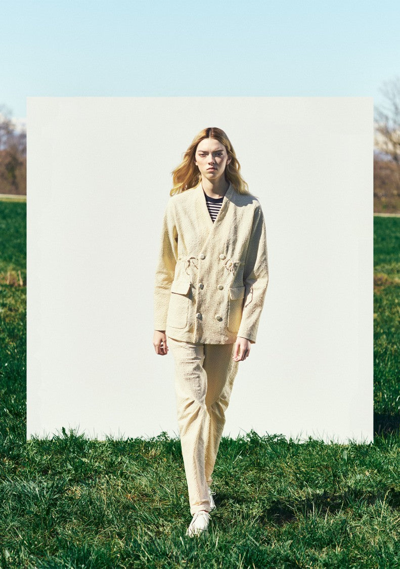 Takaturna Double-Breasted Kinetic Jacket