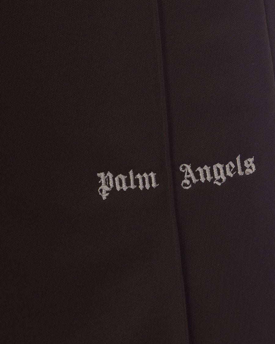 Palm Angels Bermuda Shorts With Contrasting Side Stripes And Iconic Logo