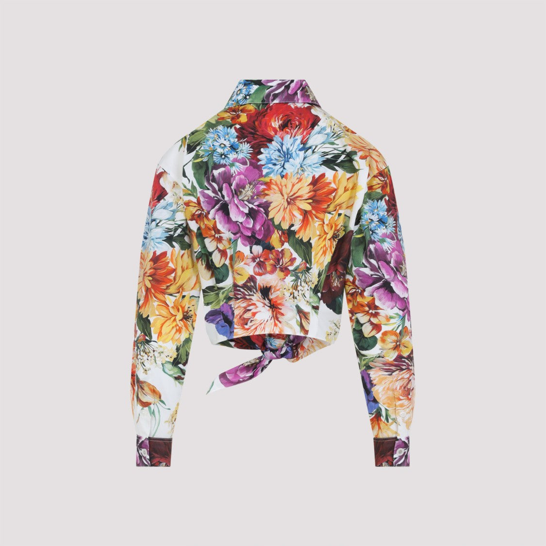 Dolce & Gabbana Multicolored Floral Print Shirt