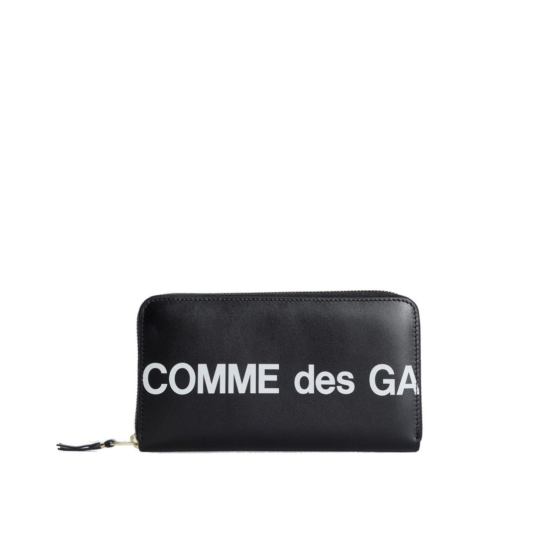 Comme Des Garçons Cowhide Wallet With Top Zip Closure