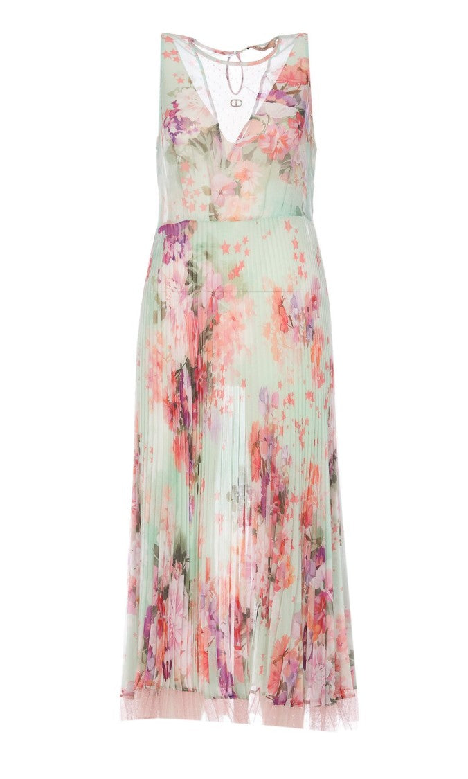 Twin-Set Long Creponne Dress