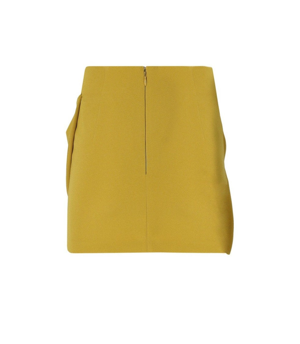 Elisabetta Franchi Curry Wrap Skirt