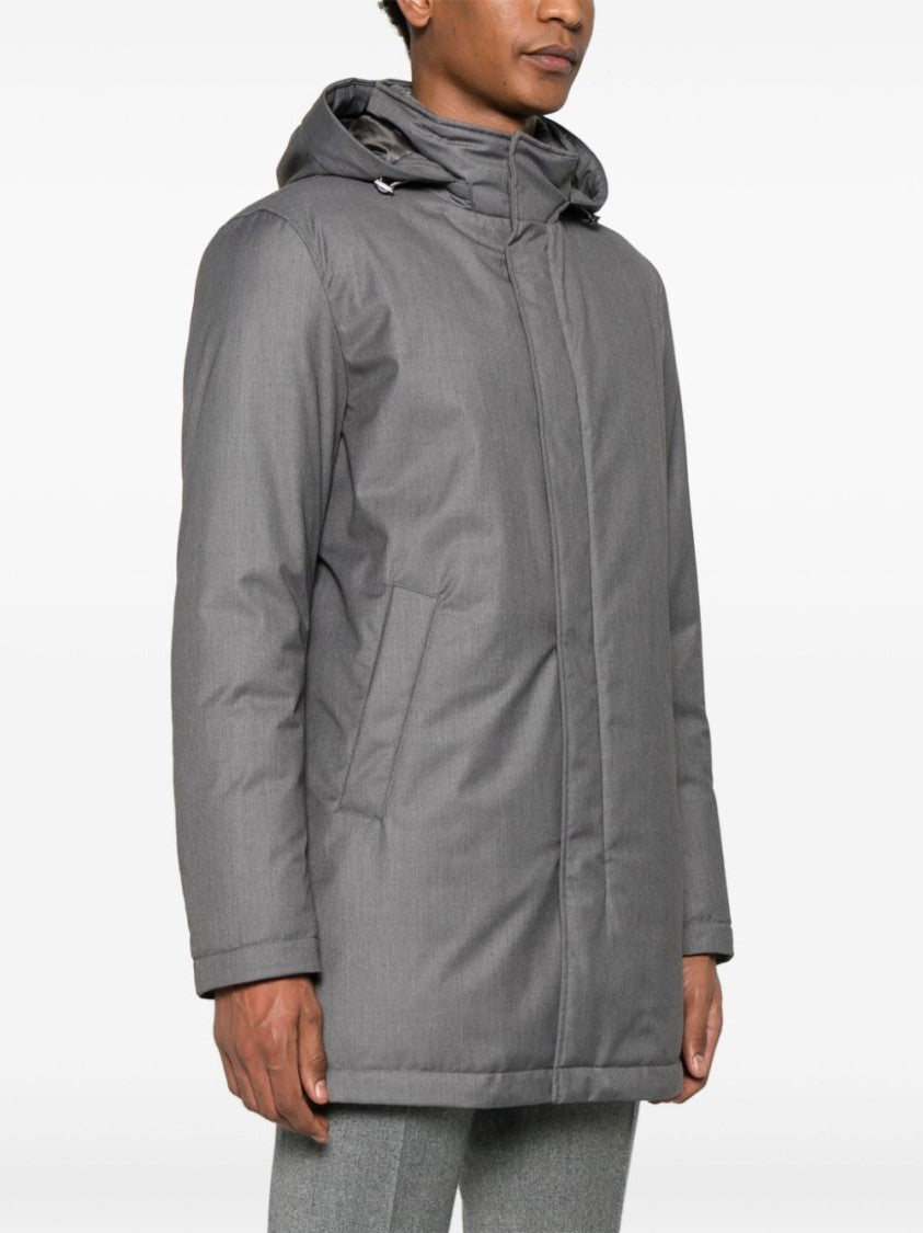 Herno Medium-Length Coat With Hood