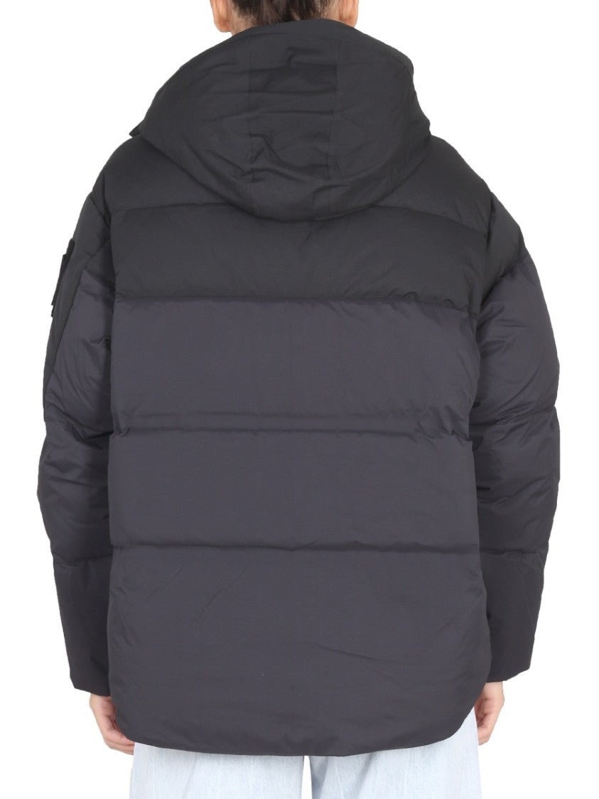 Nobis Quilted Black Puffer Jacket