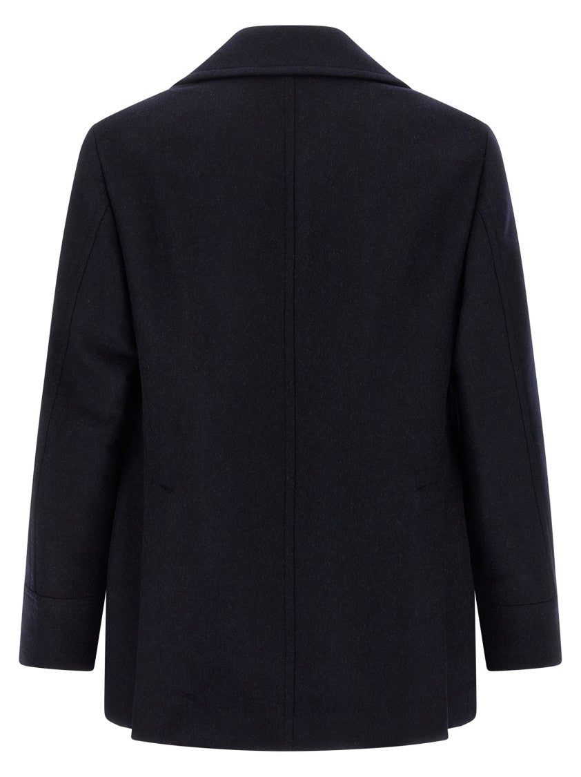 Brunello Cucinelli Double Flannel Caban