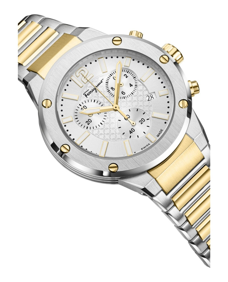 Ferragamo F-80 Chrono Bracelet Watch