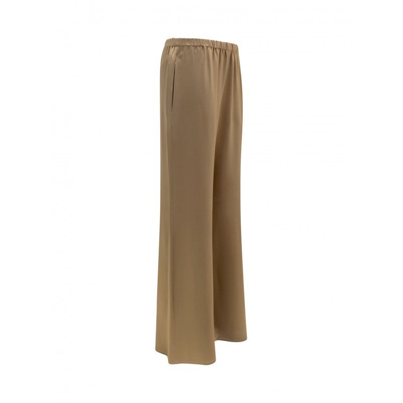 Antonelli Beige Silk Tiete Pants