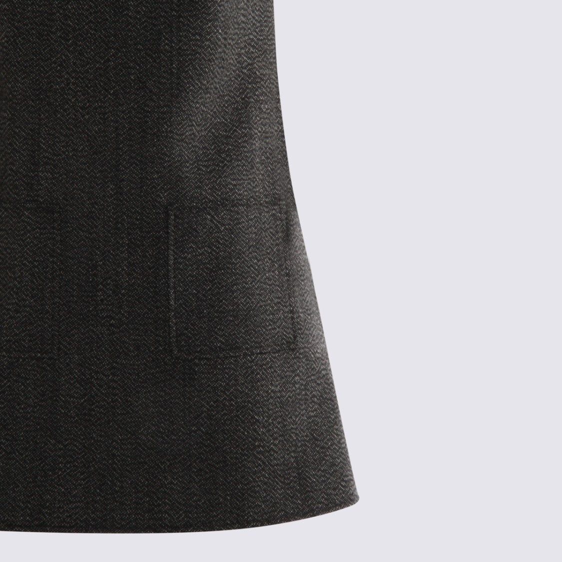 Courrèges Black Wool Dress