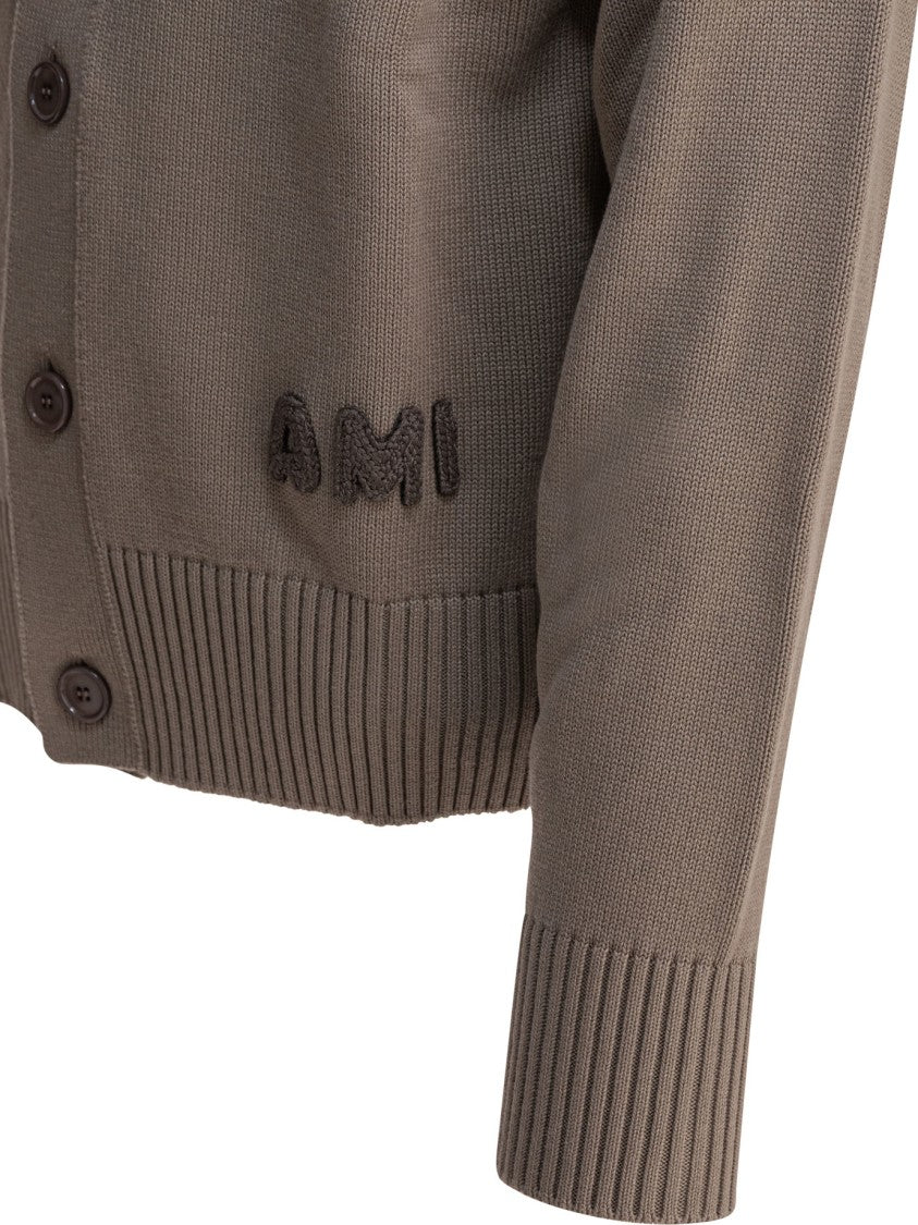 Ami Relaxed Fit Cotton-Wool Blend Knitwear