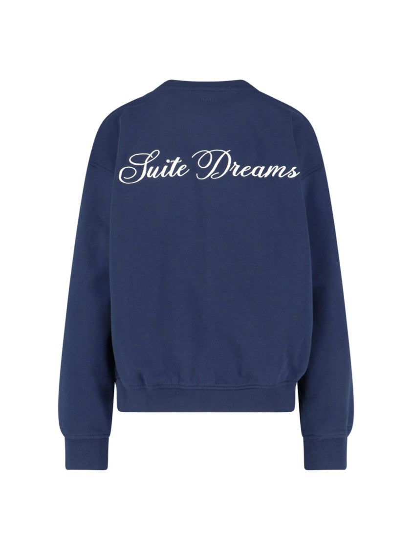 Frame 'Ritz' Crewneck Sweatshirt – Blue & Navy