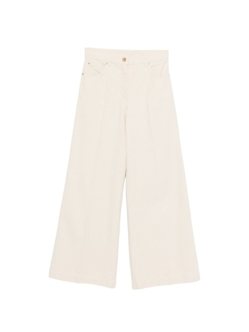 Aspesi High-Waisted Wide-Leg Jeans