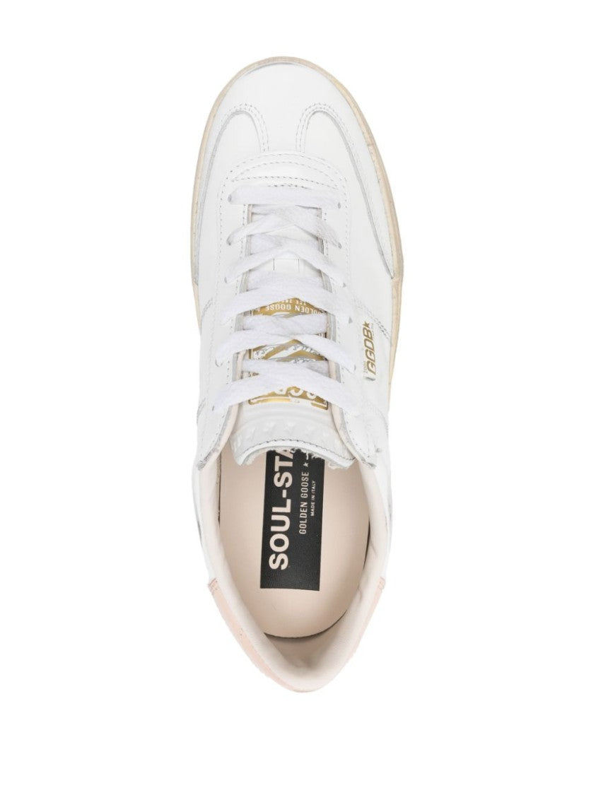 Golden Goose White Leather Sneakers