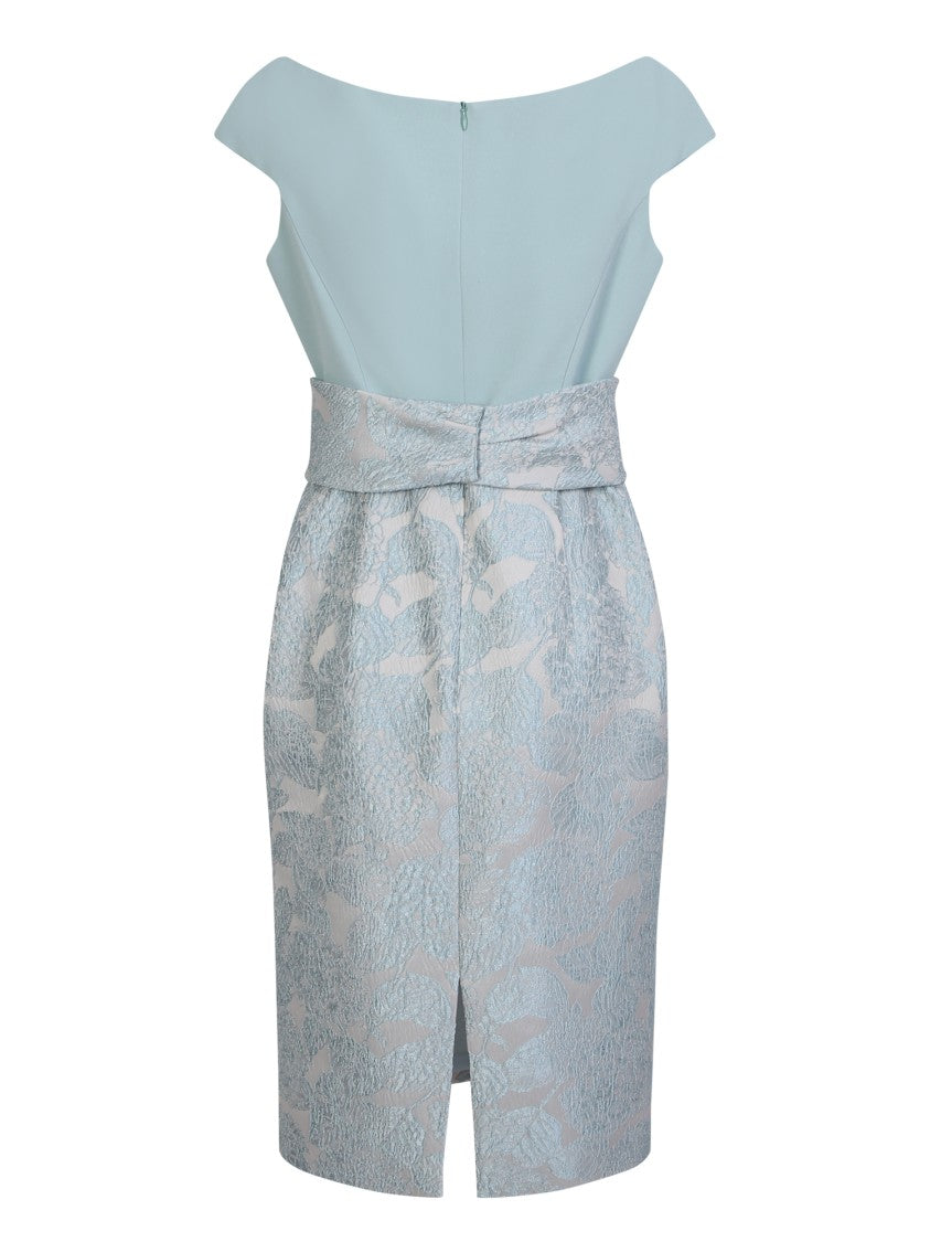 Chantal Lenoir Boat Neck Sheath Dress