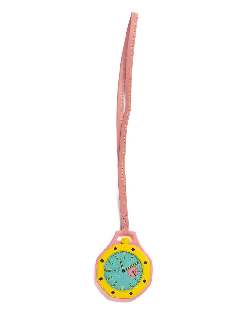 Swatch Pink Bioceramic Sistem51 Pocket Watch
