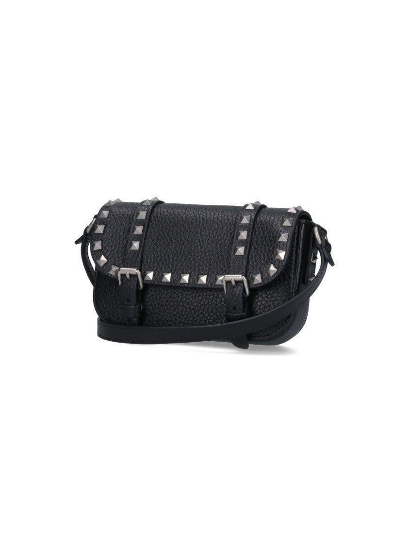 Valentino Garavani "Vlogo" Mini Crossbody Bag – Black