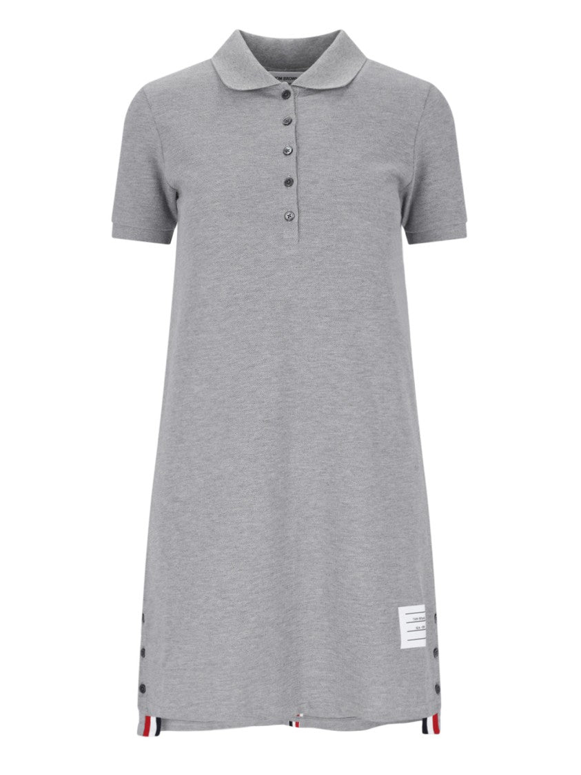 Thom Browne Mini Knit Dress – Grey