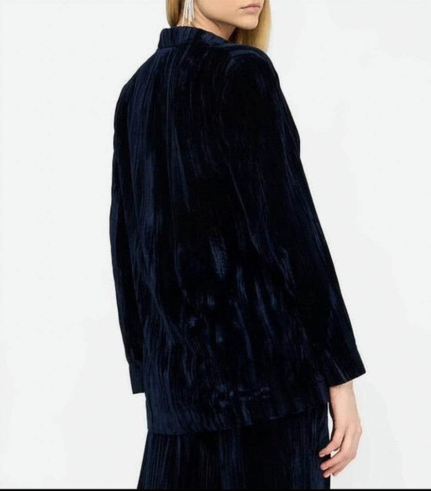 Liu Jo Notch Lapel Blue Jacket