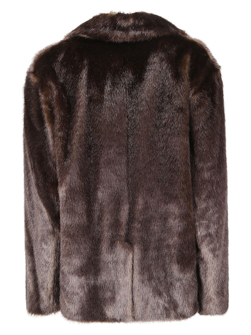 Stand Studio Sleek Modern Evyn Jacket With Subtle Sheen