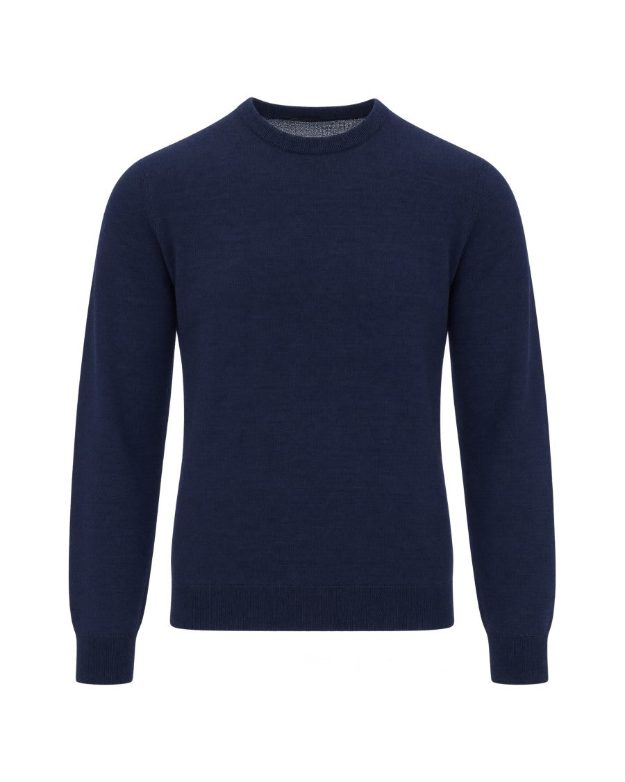 K-Way Deep Blue Sebastian Cashmere-Blend Sweater