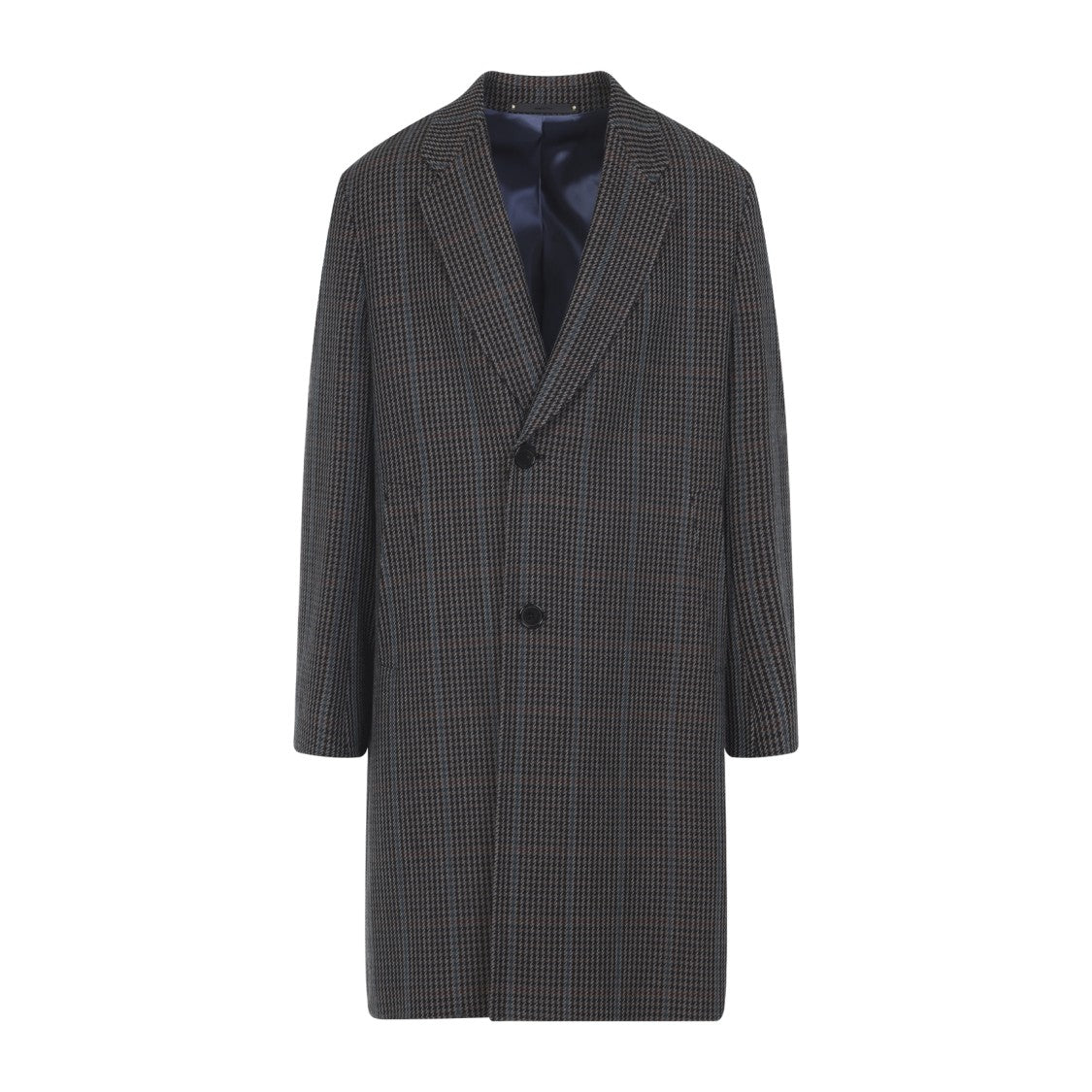 Paul Smith Long Grey Wool Blend Coat