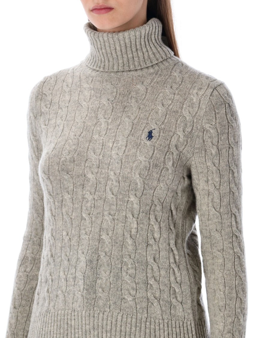 Polo Ralph Lauren Polo Wool And Cashmere Cable-Knit Turtleneck