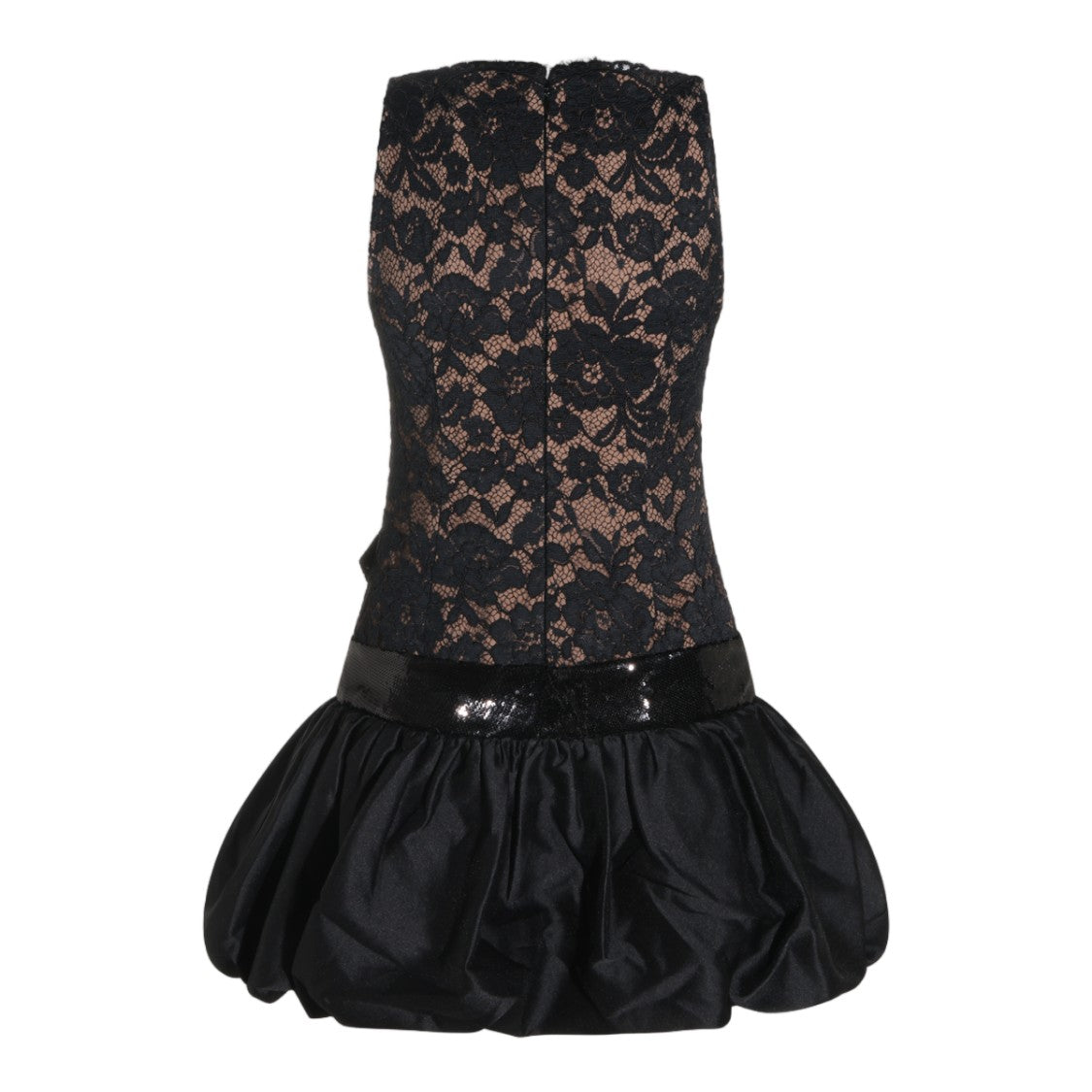 Self-Portrait Intricate Floral Lace Sequined Dress