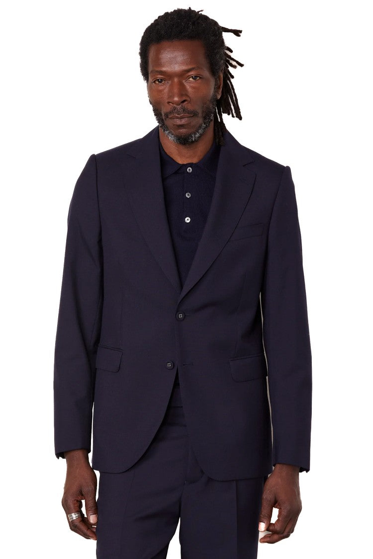 Officine Generale Giovanni Wool Single-Breasted Jacket