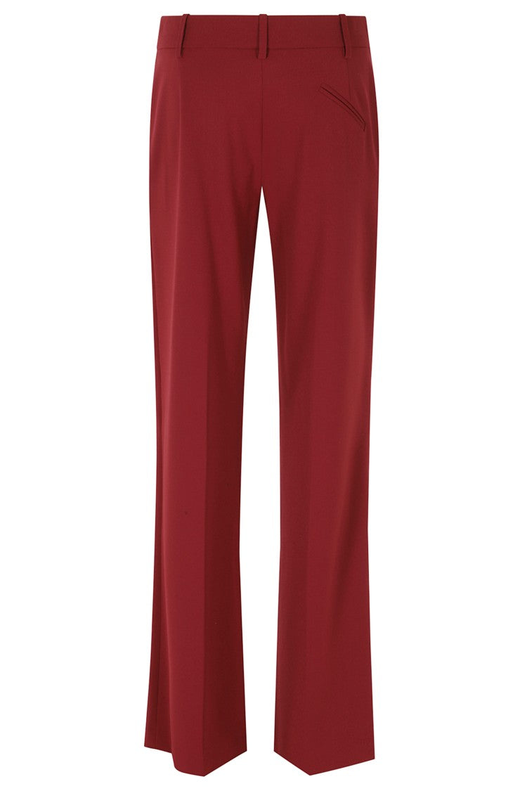 Federica Tosi Ruby Frescolana Darts Straight-Leg Polyester-Blend Pants