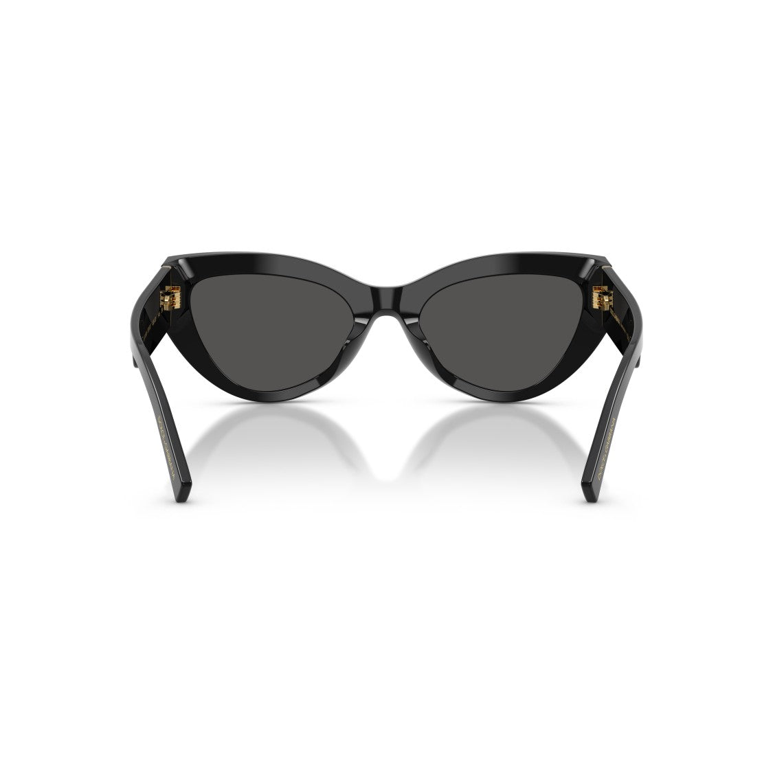 Dolce & Gabbana 0Dg4536 Bold Cat-Eye Sunglasses With Gold Emblem