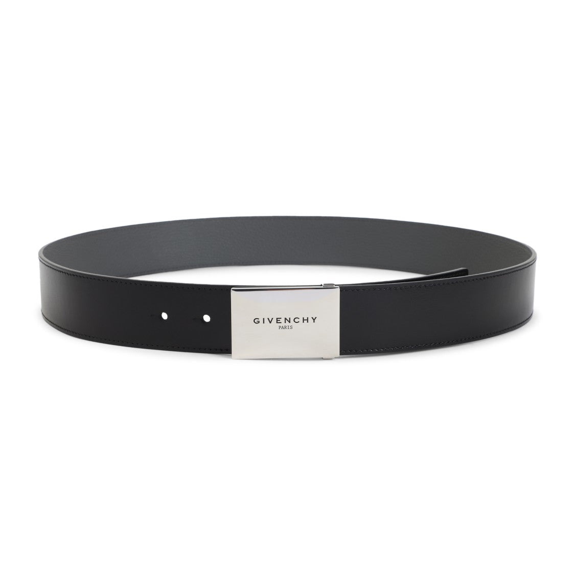 Givenchy Metal Plaque Black Belt