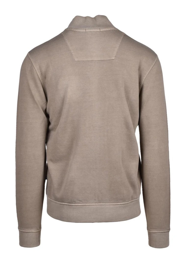 Aeronautica Militare Green Cotton Men Sweatshirt