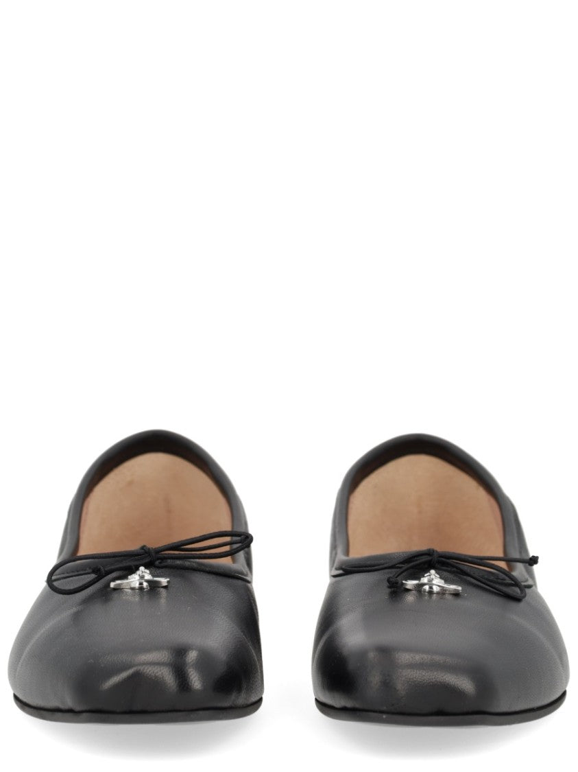 Vivienne Westwood Minimalist Lamb Leather Flats