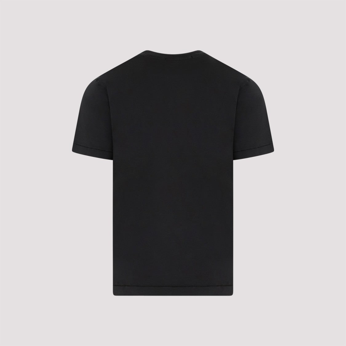Stone Island Black Cotton T-Shirt