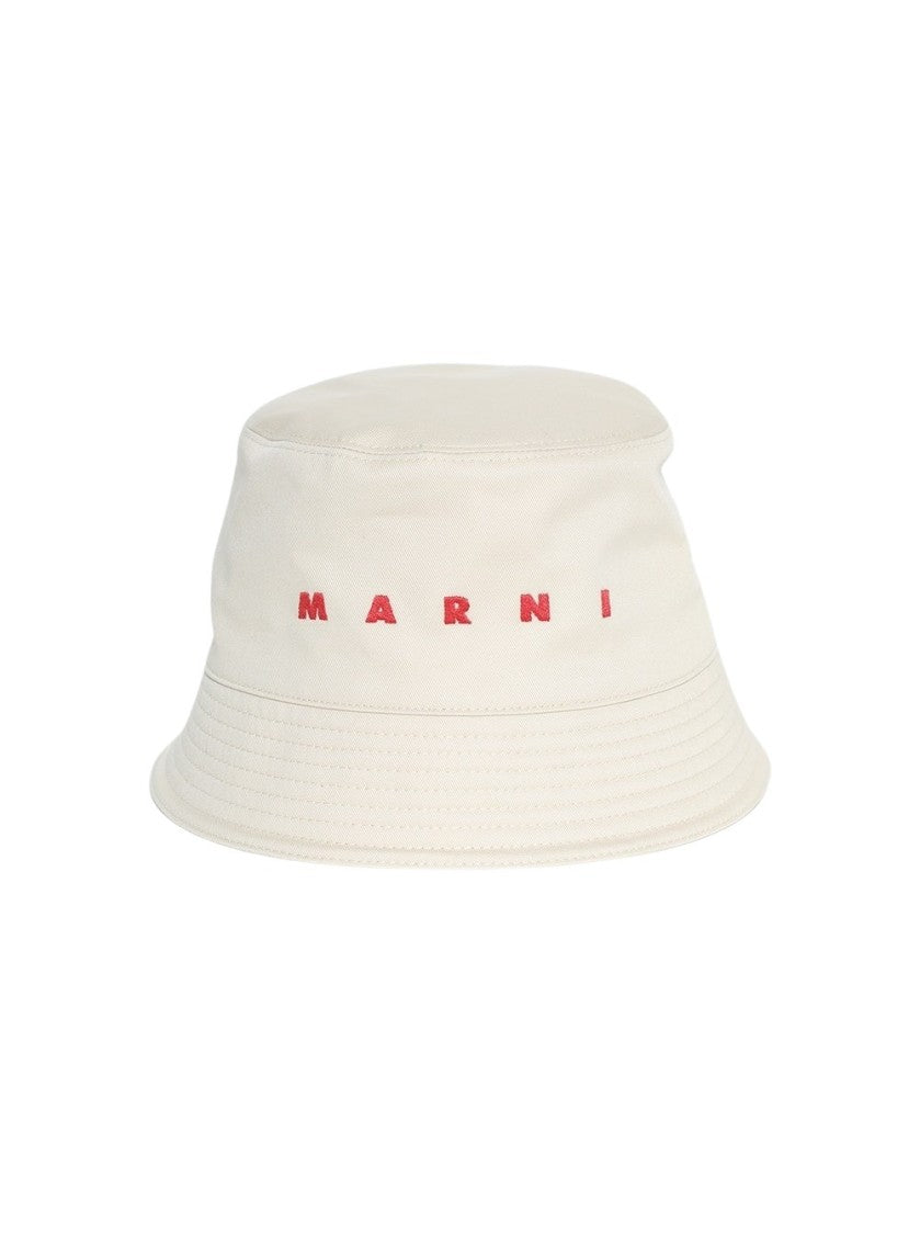 Marni Bucket Hat White