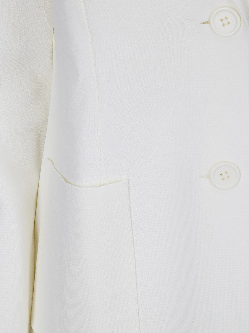 P.A.R.O.S.H. Viscose Jacket With Front White Buttons