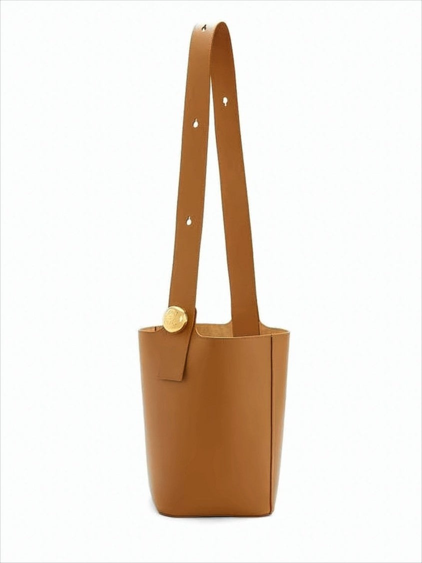 Loewe Structured Calf Leather Shoulder Bag