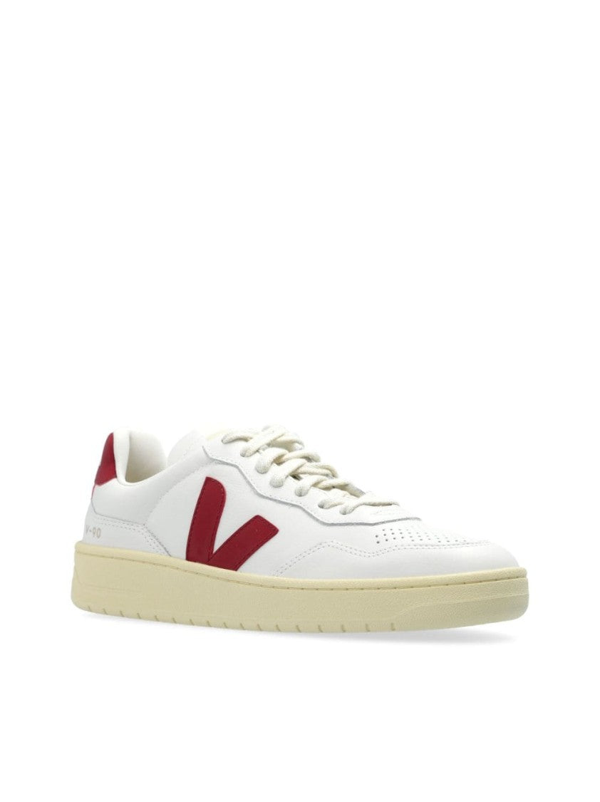 Veja Sneakers In Organic Leather With Eco-Friendly Design And Comfortable Fit