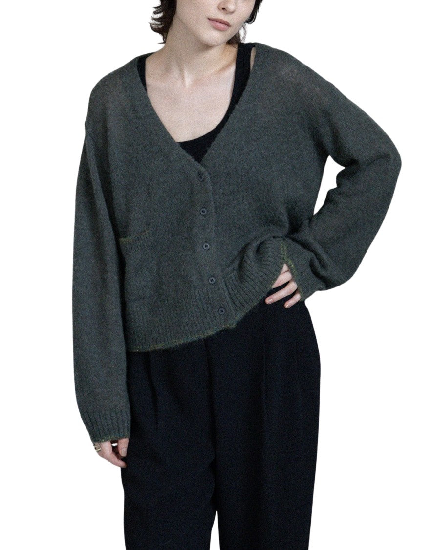 Ct Plage Soft Knit Cardigan With Relaxed Fit